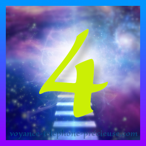 numérologie chemin de vie numéro 4